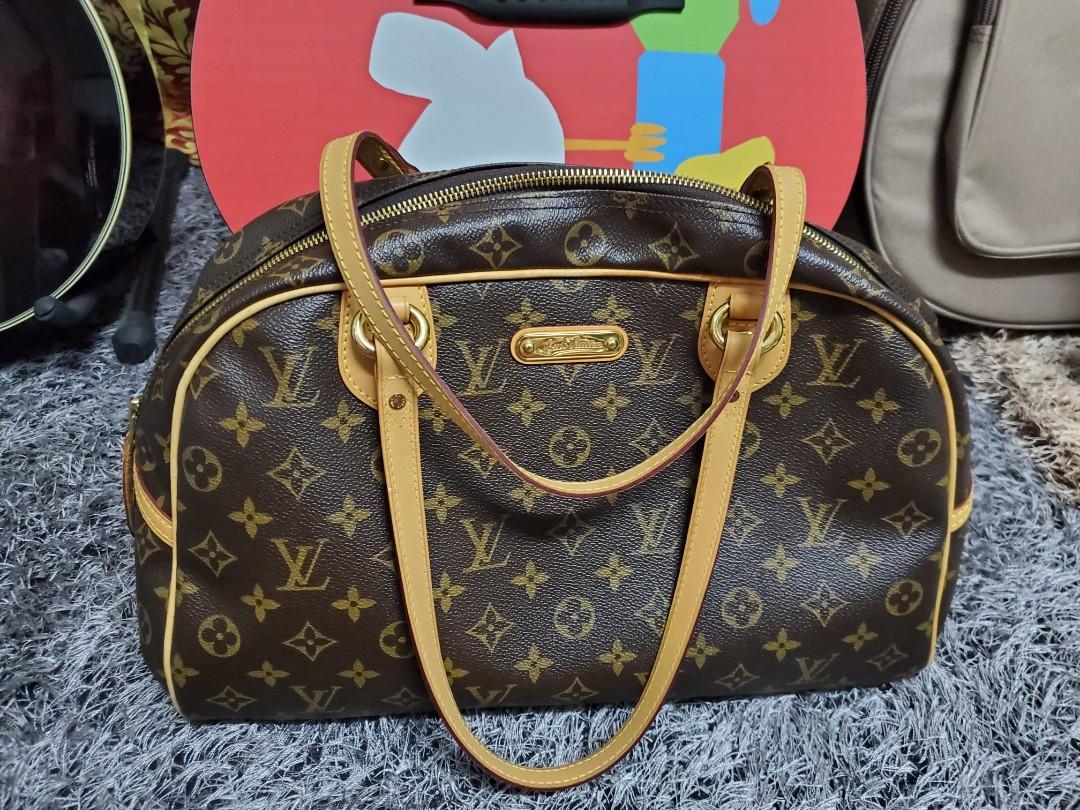 💯 Authentic Lv Montorgueil Pm, Luxury, Bags & Wallets on Carousell