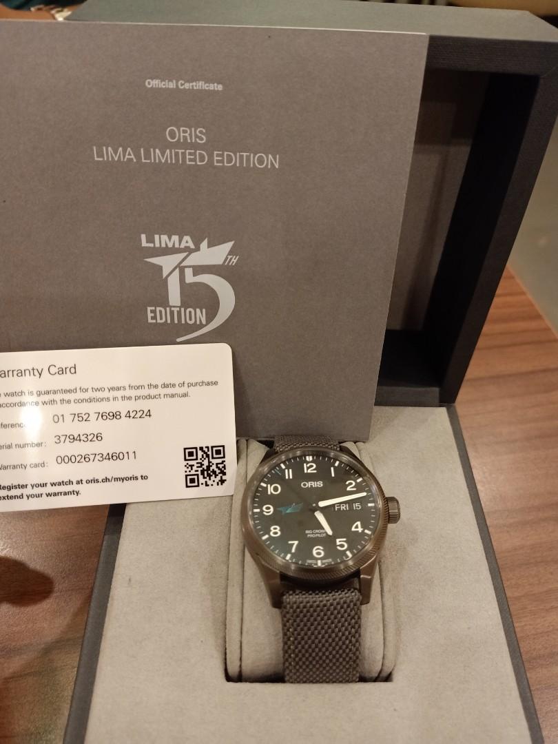 Oris lima sales limited edition