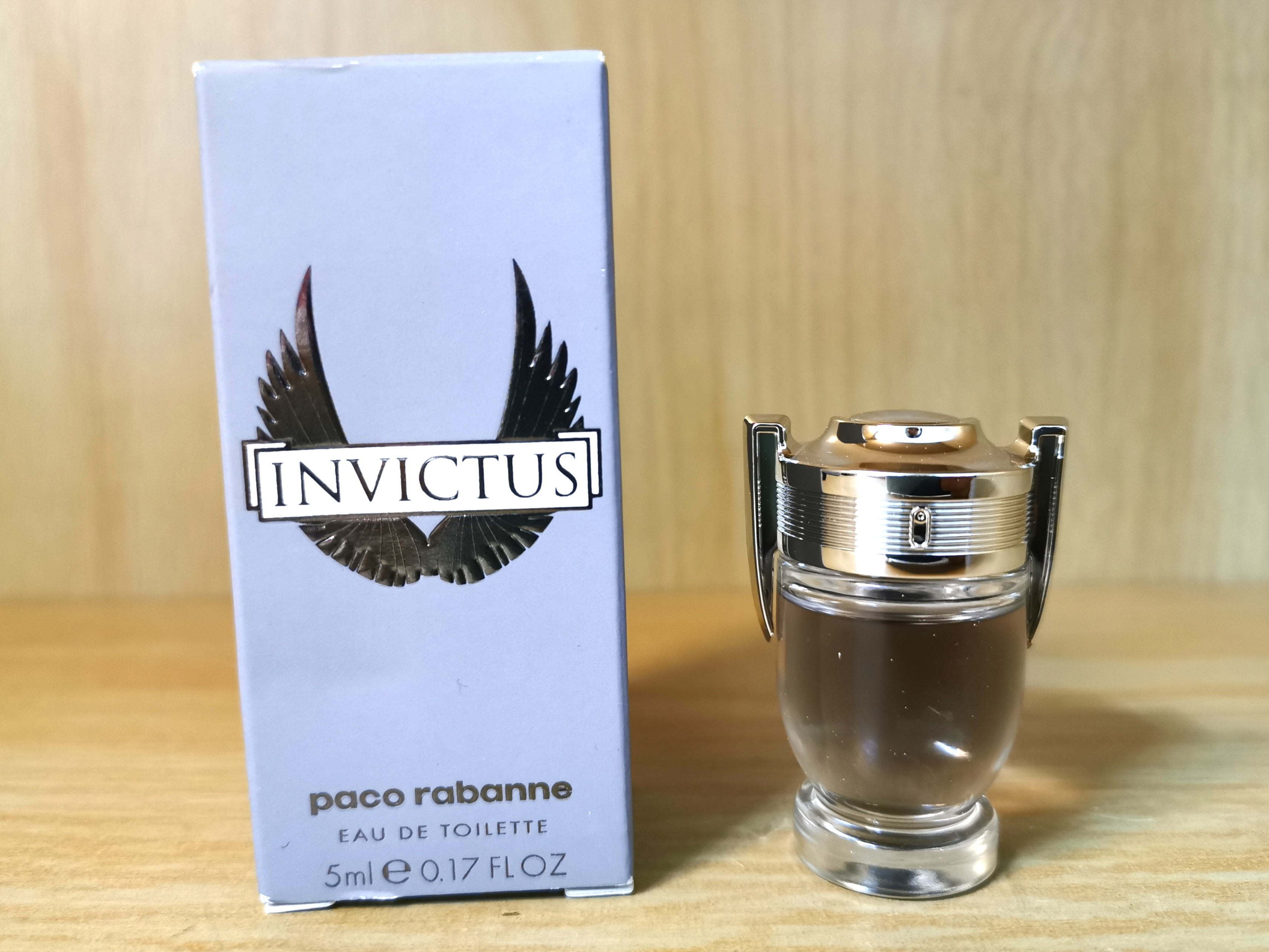 Paco Rabanne Invictus 5ml_Men Miniature Perfume, Beauty & Personal Care ...