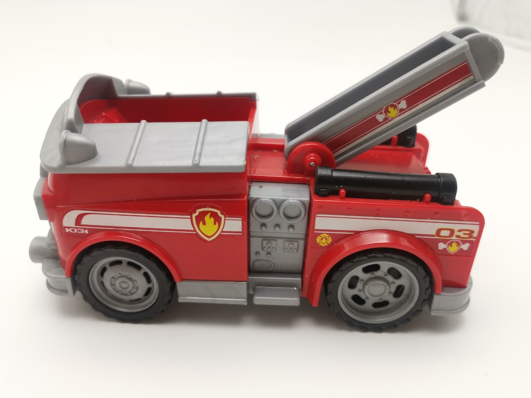 paw patrol fire truck toy