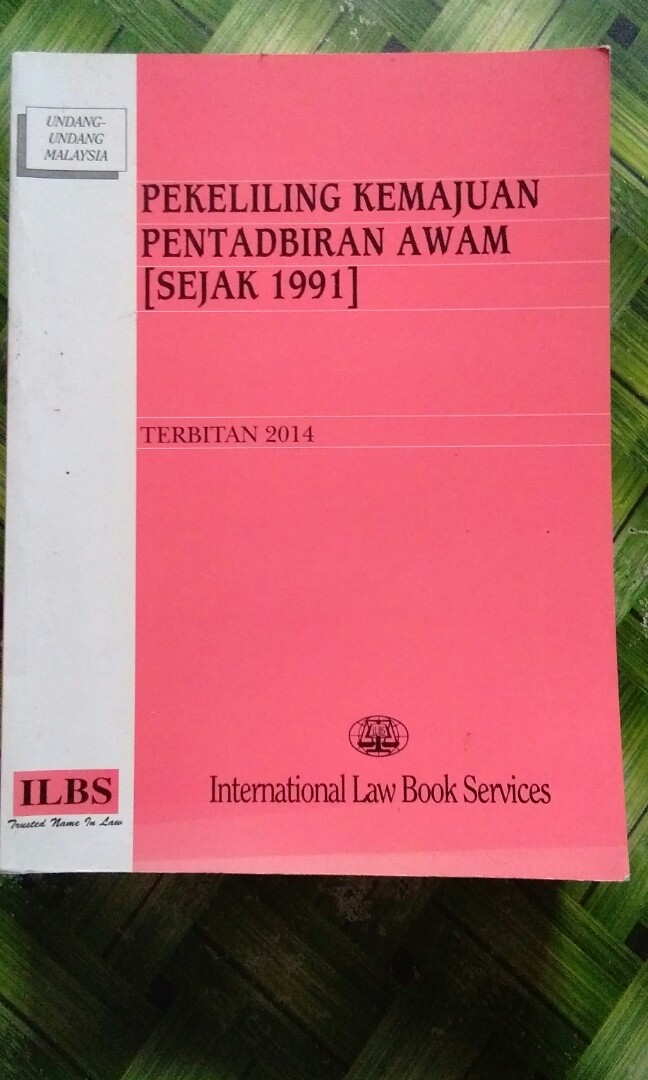 PEKELILING KEMAJUAN PENTADBIRAN AWAM, Books & Stationery, Books on 