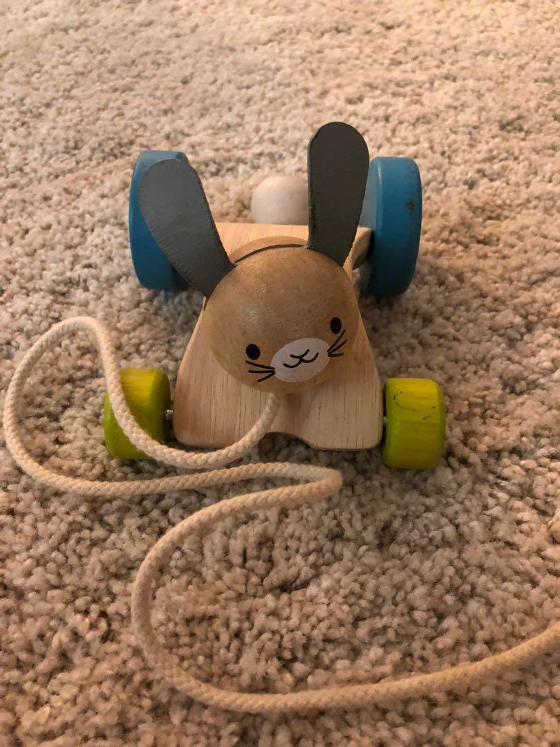 plan toys pull along dog