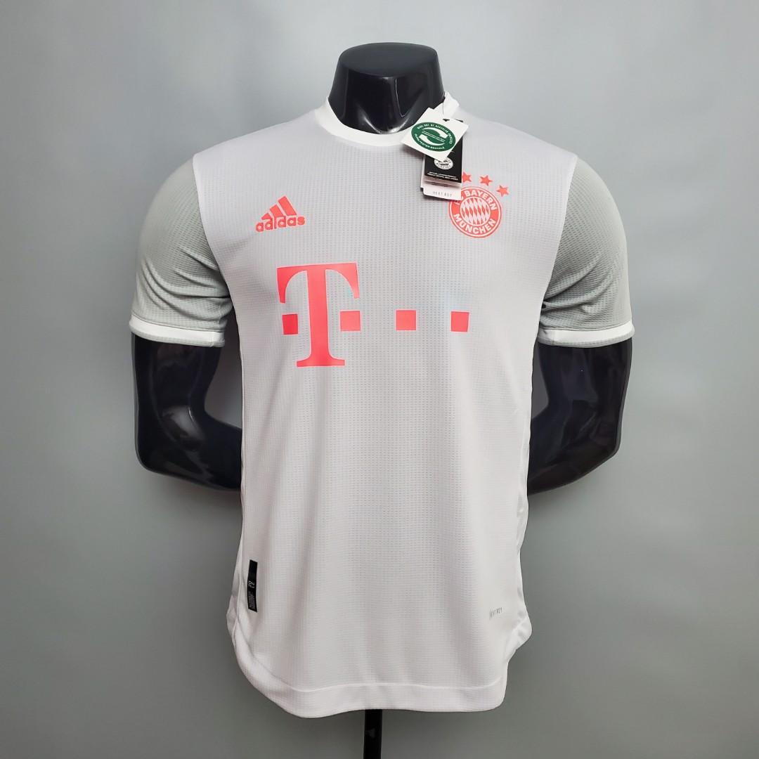 Po Player Version Fc Bayern Munich Munchen 20 21 Away Jersey Sports Sports Apparel On Carousell