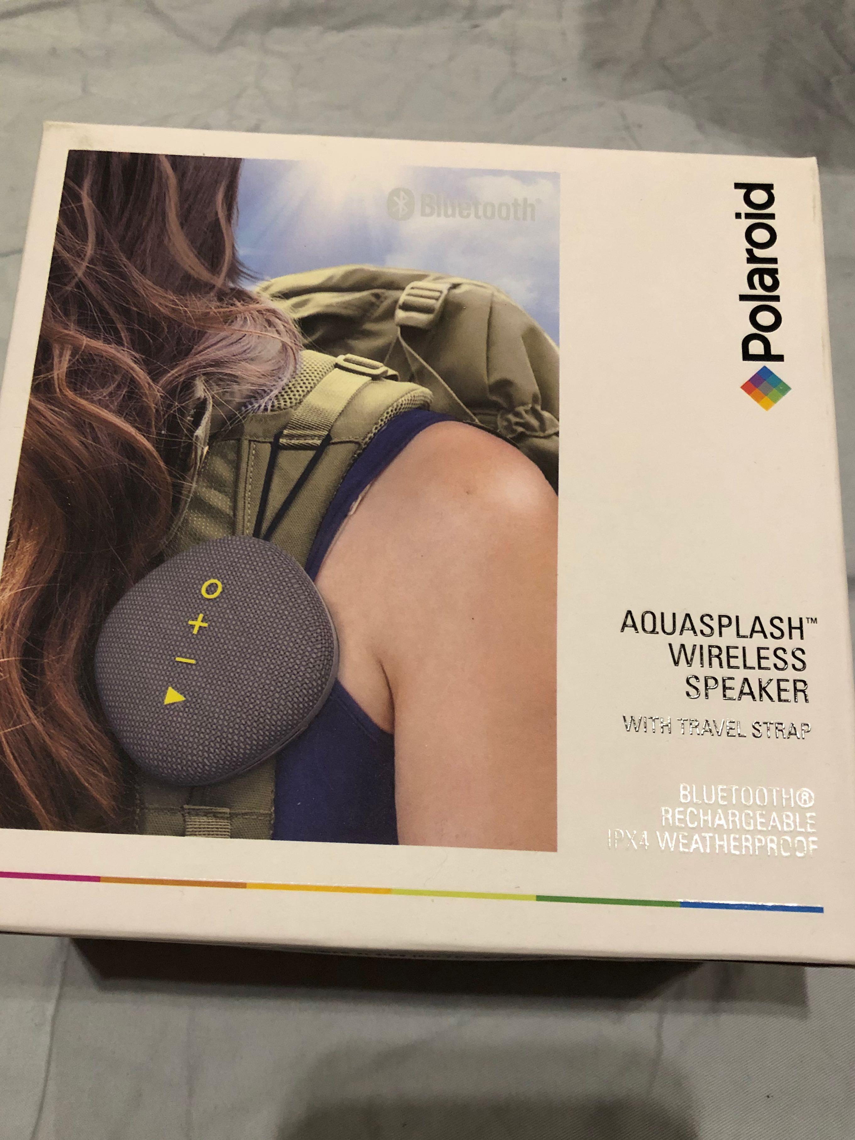 polaroid aqua splash wireless speaker