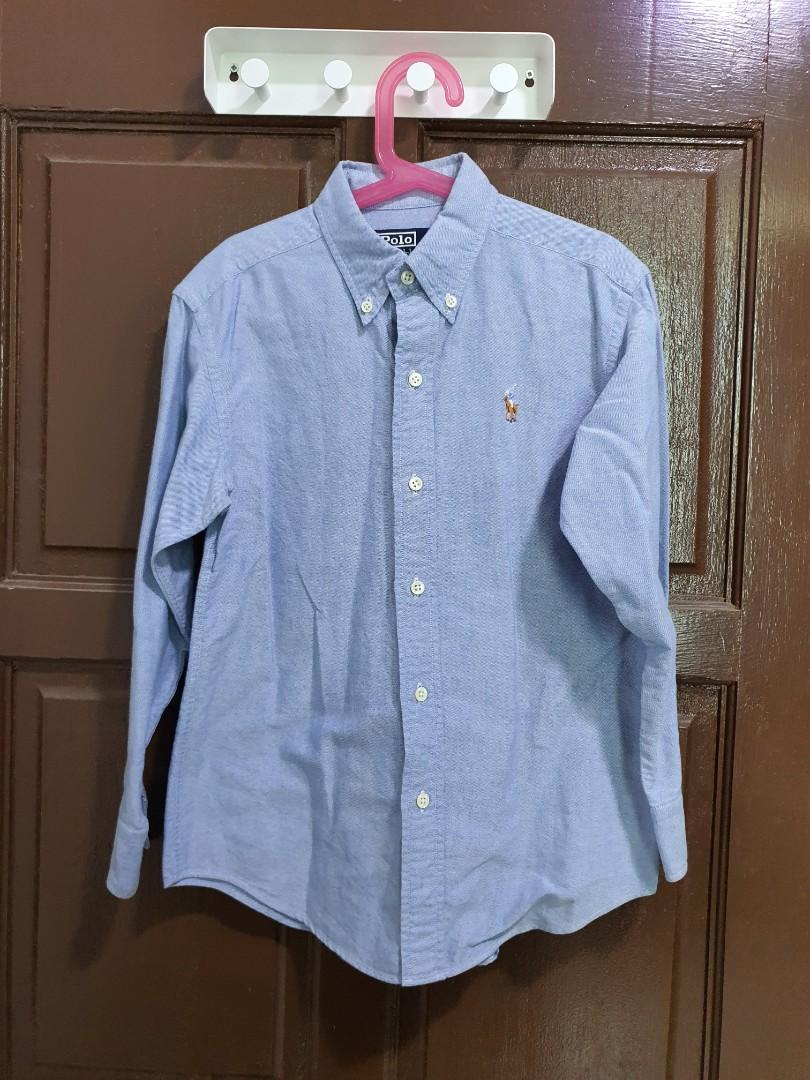 ralph lauren baby oxford shirt