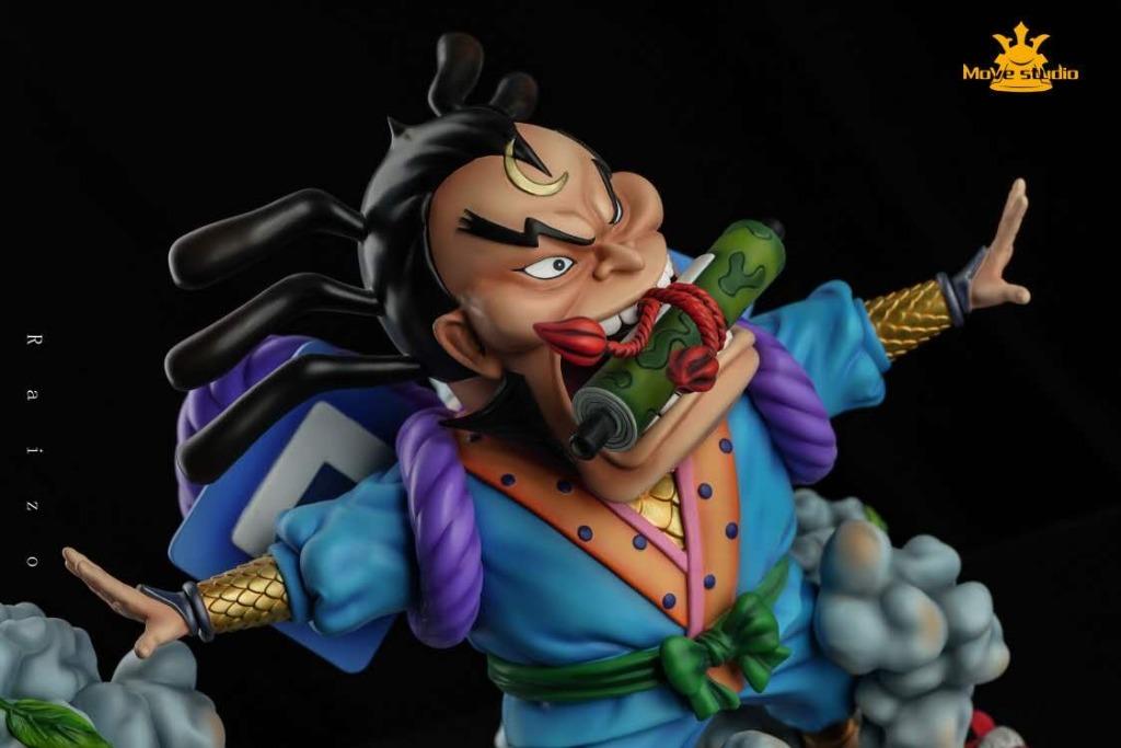 Po One Piece Raizo Nine Red Scabbards Statue Figure Toys Games Action Figures Collectibles On Carousell