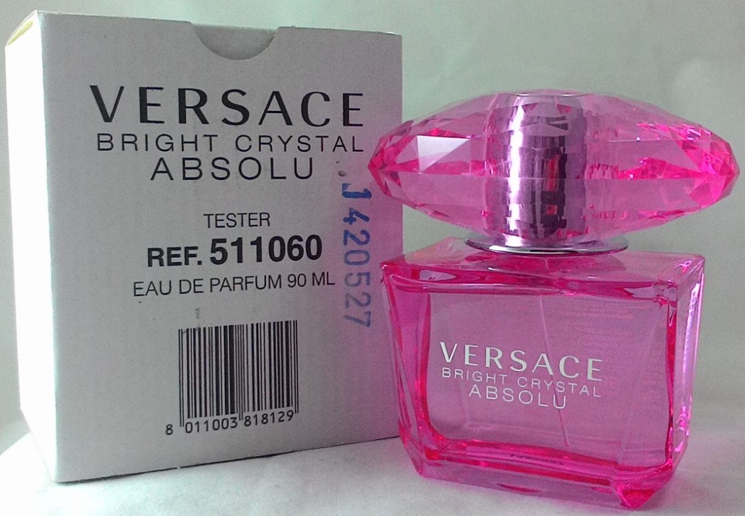 Версаче рени. Тестер Versace Bright Crystal Absolu 90 мл. Версаче женские яркий Кристалл тестер. Версаче Bright Crystal Рени. Versace Bright Crystal Absolu.