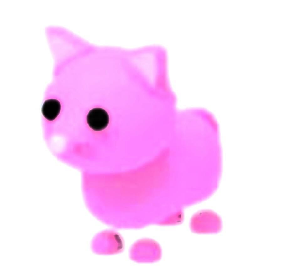 Rare Pink Cat - Adopt Me, Video Gaming, Gaming Accessories, In-Game