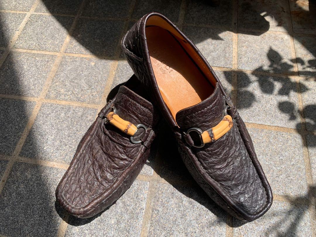 gucci ostrich shoes