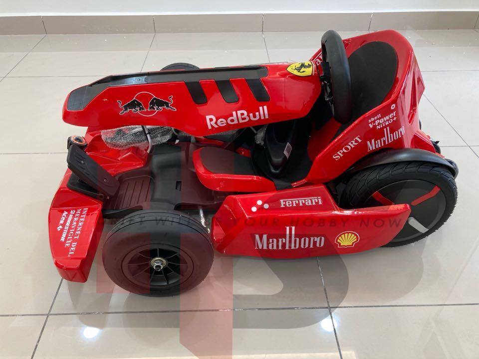 Ninebot Red Ferrari Go Kart Electric 54v Hobbies And Toys Toys And Games On Carousell 