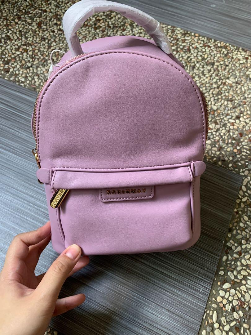 Robinmay purple bag pack ( brand new) , Women's Fashion, Bags 