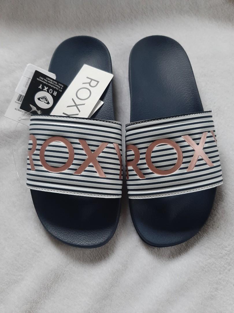 womens roxy slides