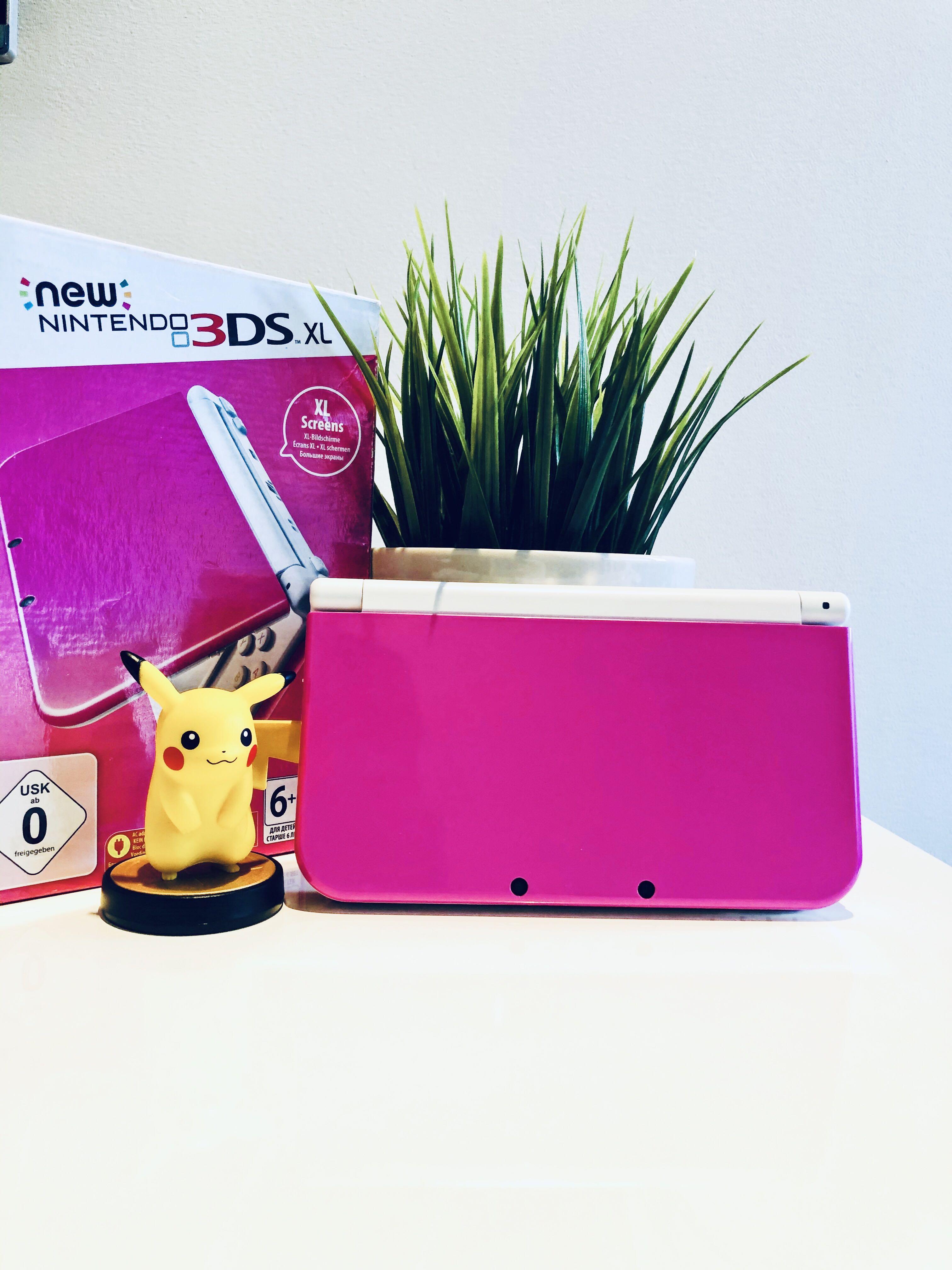 Sale Modded Hot Pink X White New Nintendo 3ds Xl Rare Console 3dsxl 2ds Video Gaming Video Game Consoles Nintendo On Carousell