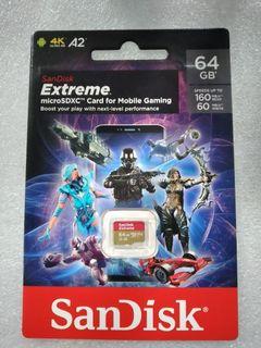 Sandisk 64gb extreme micro sd