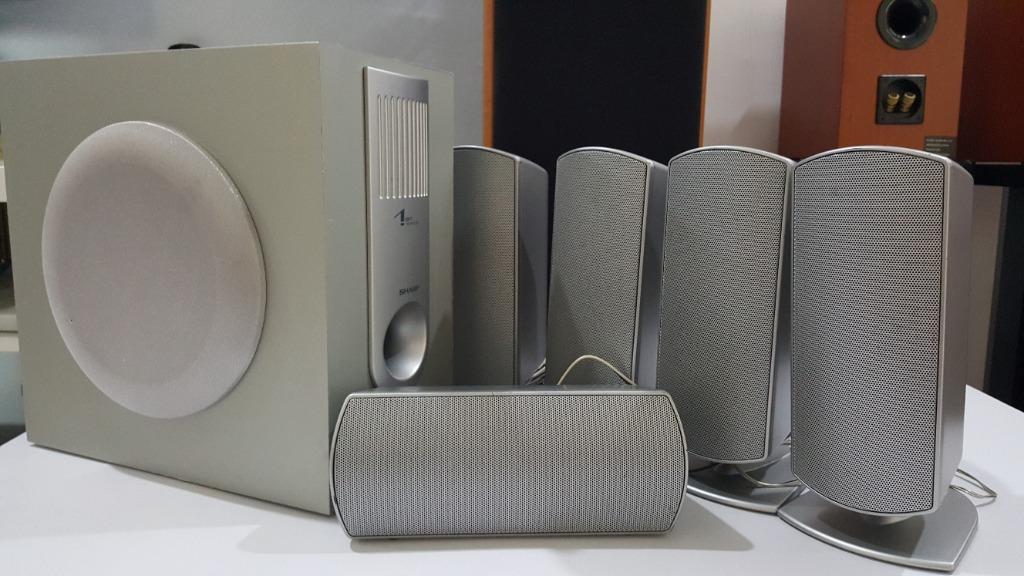 Sharp 5.1 home theatre hot sale system