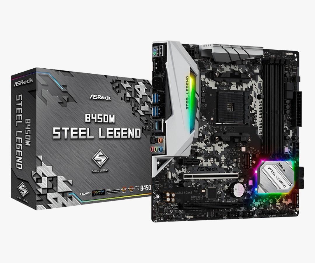 Special Offer For Amd R3 3200g R7 3700x Bundle B450m Steel Legend Mobo 8gb Ddr4 Ram Electronics Computer Parts Accessories On Carousell