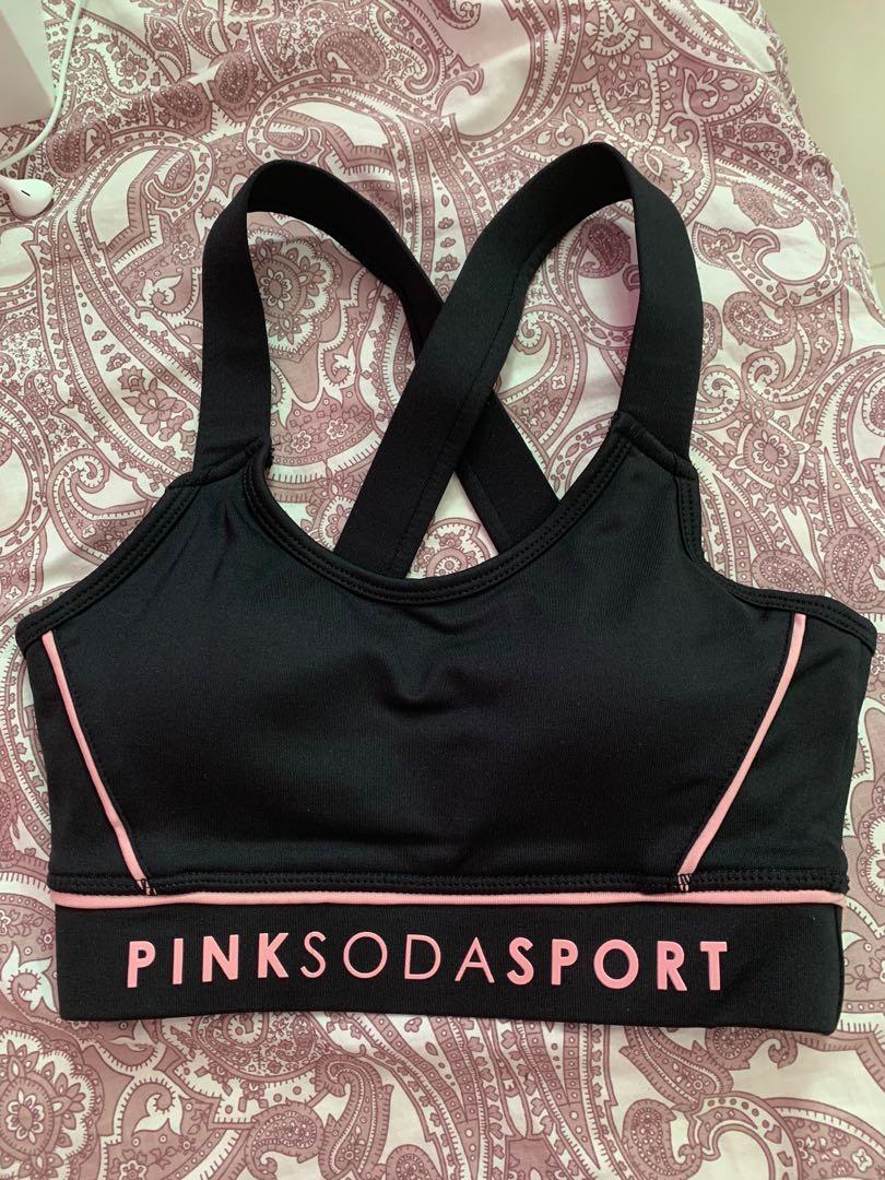 Pink Soda Sport Sports Bra, Women's Fashion, Activewear on Carousell