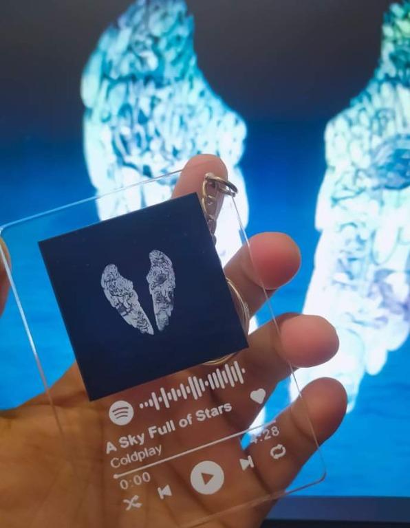 Spotify Keychains Music Media Music Accessories On Carousell