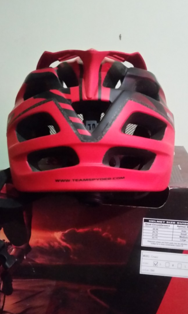 spyder mountain bike helmet