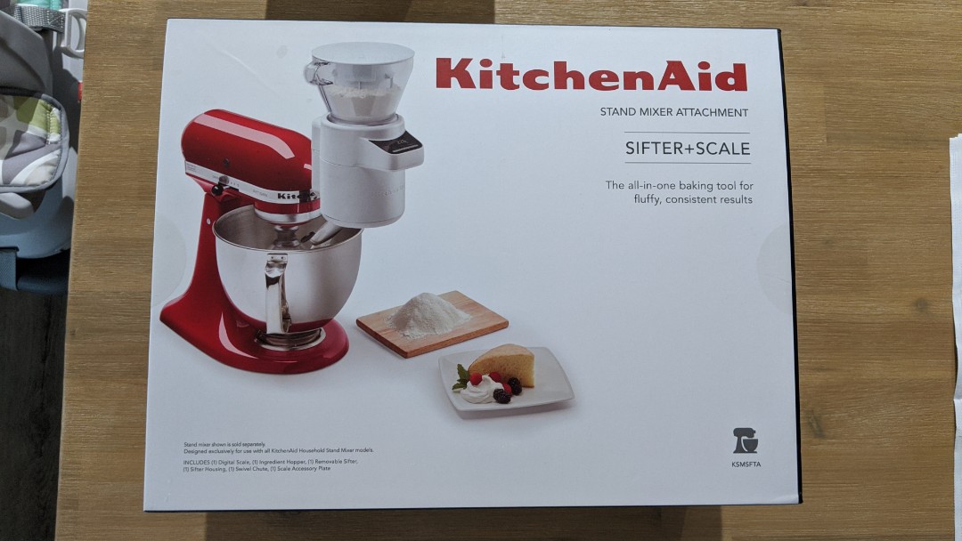 Stand Mixer Sifter + Scale Attachment, Home Appliances, Kitchenware on