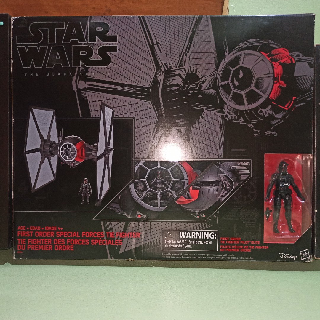 star wars black series tie fighter