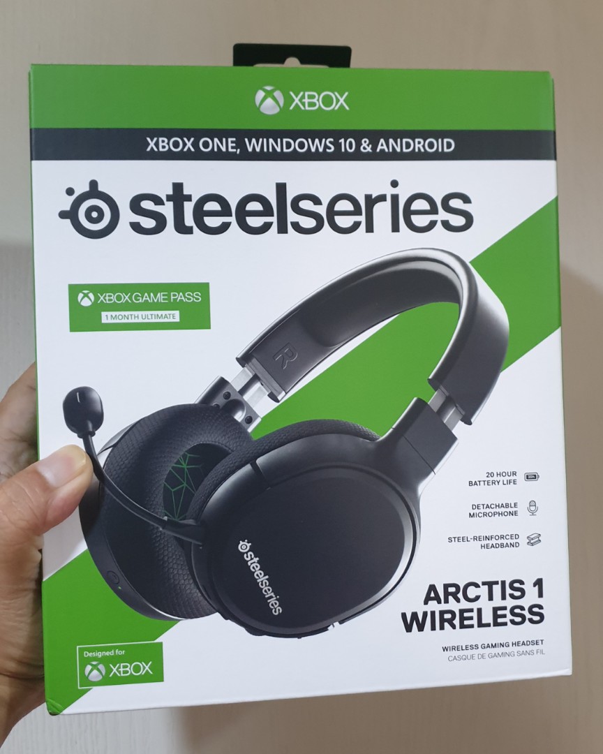 Steelseries Arctis 1 Wireless Headset For Xbox One Video Gaming Gaming Accessories Virtual Reality On Carousell
