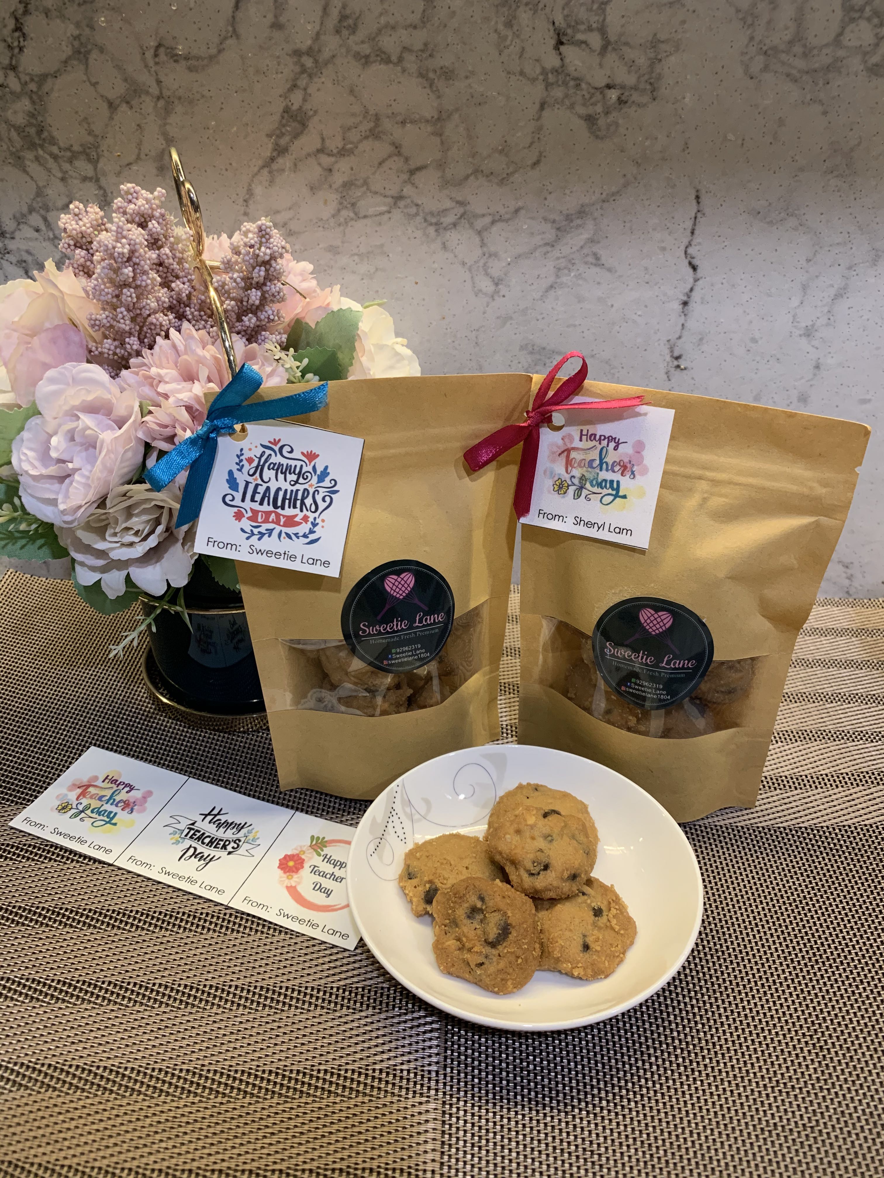 Teacher's Day Gift Pack - Homemade Chocolate Chip Cookies