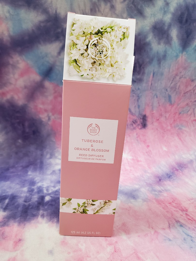 tuberose and orange blossom body shop