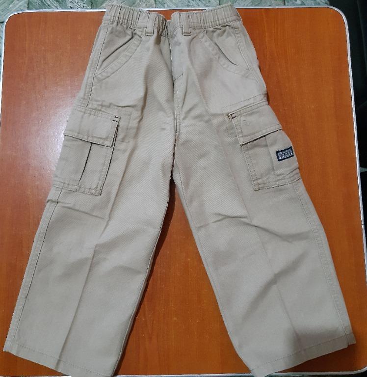 boys grey cargo pants