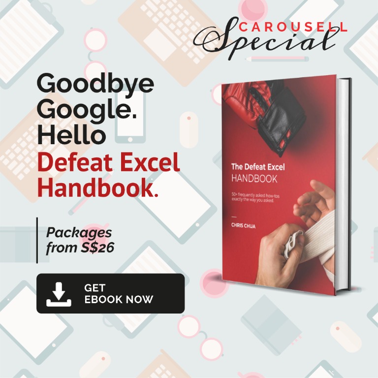 The Defeat Excel Handbook Books Stationery Non Fiction On Carousell
