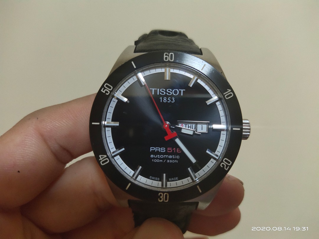Tissot Prs 516 Automatic Day Date Men S Fashion Watches On Carousell
