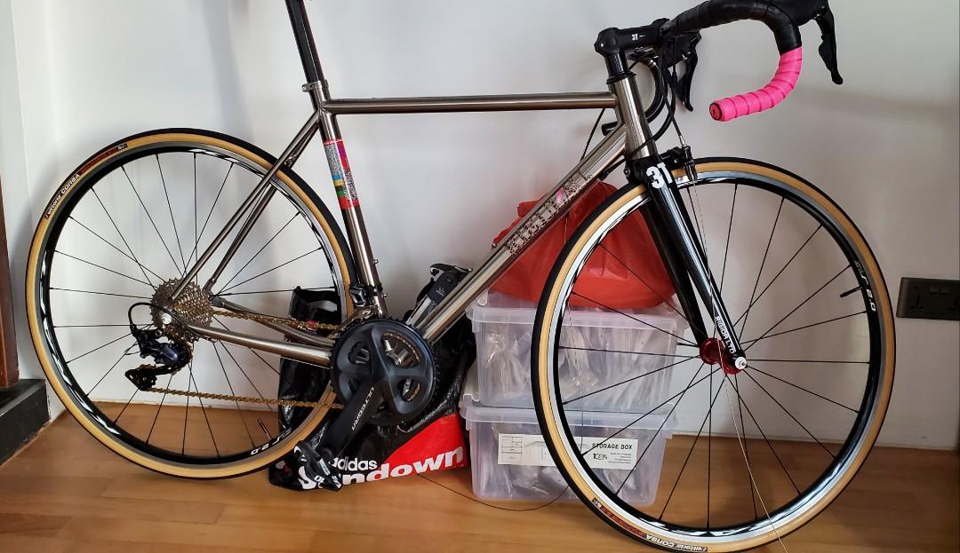 Titanium rikulau Road bike