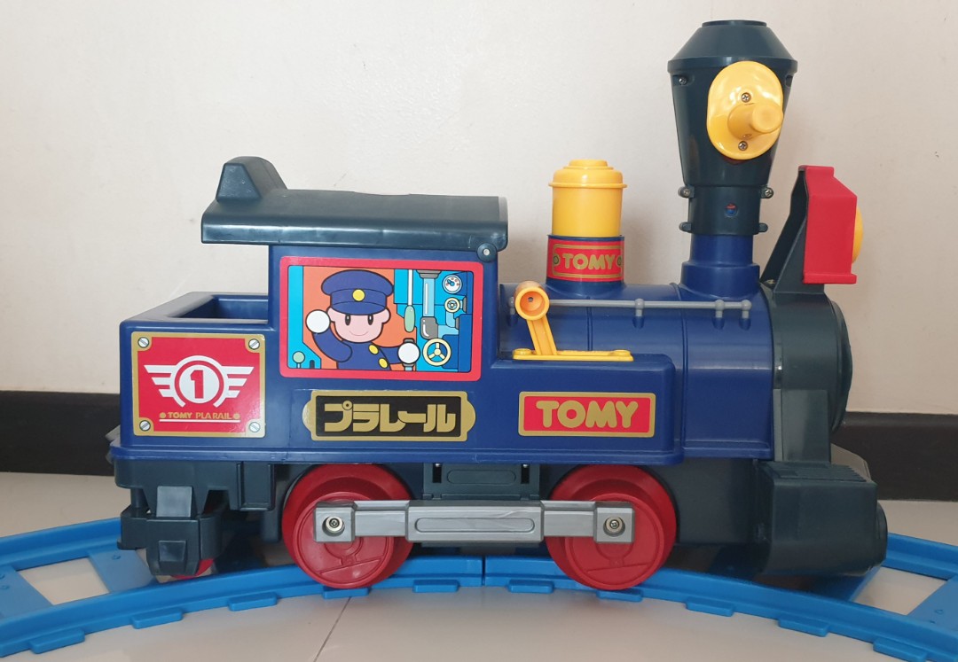 TOMY Vintage Plarail Ride On Electric Train