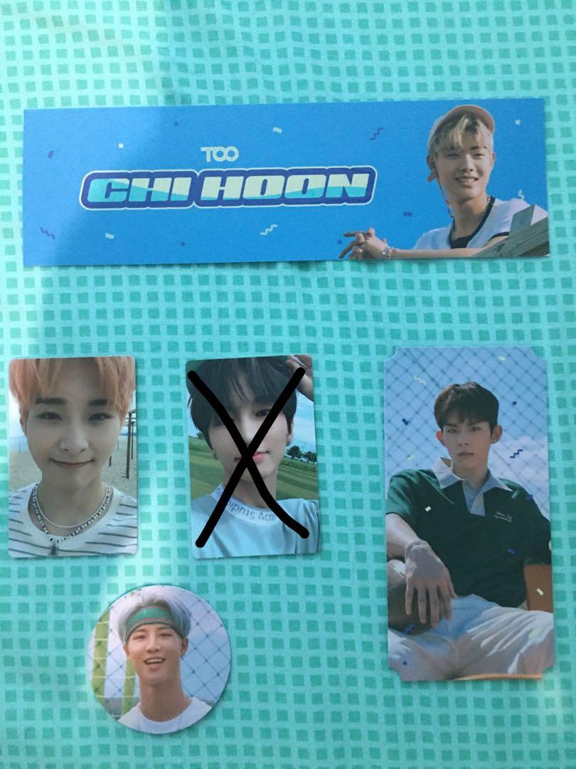 no Cards, Ticket,slogan Running TOOgether Official Album With Sticker TOO - 
