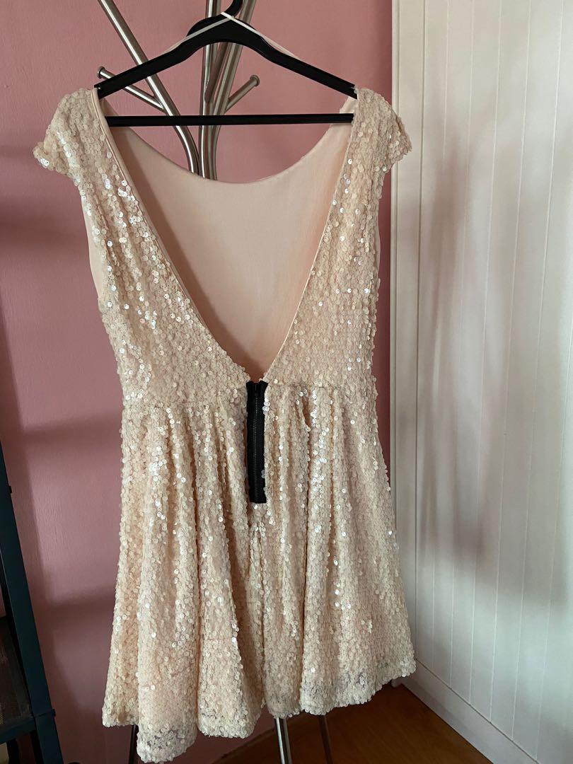 long gold dresses for prom Long Sequin Prom Dress with Sheer Corset Dusty Sage / 4