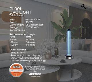 UVC  Light Table Lamp