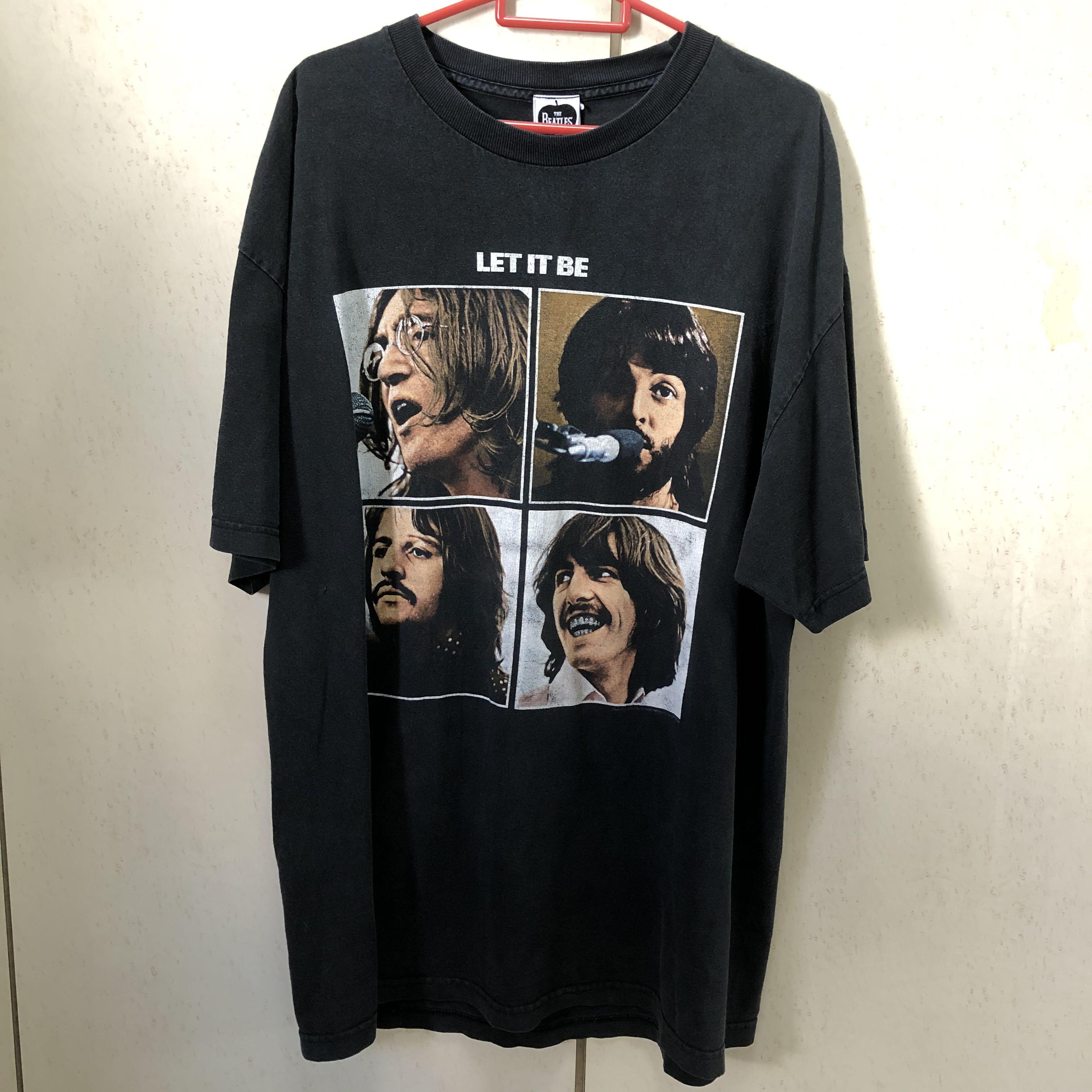 Beatles let it be t shirt sales
