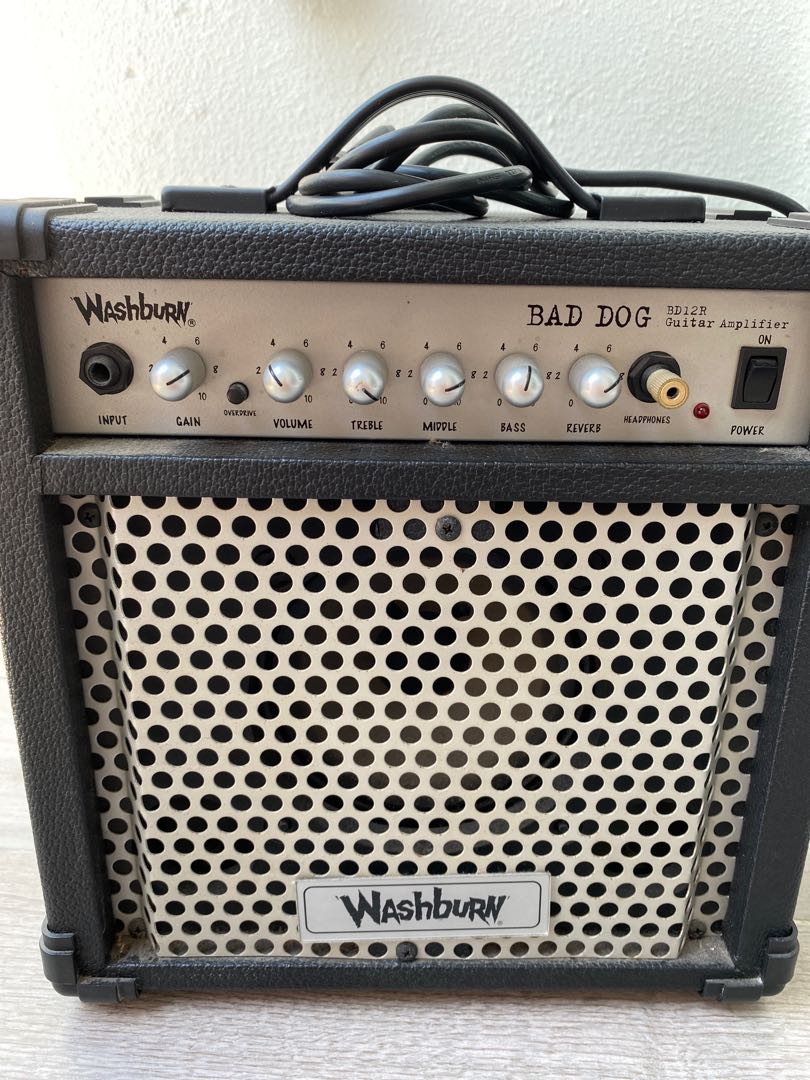 Washburn guitar amp, Music & Media, Music Instruments on Carousell