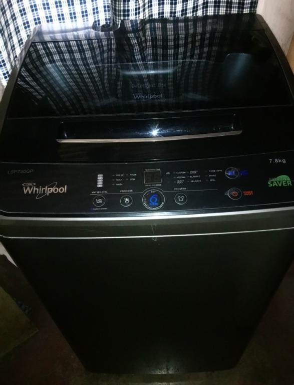 Whirlpool LSP780GP Top Load Washing Machine, TV & Home Appliances