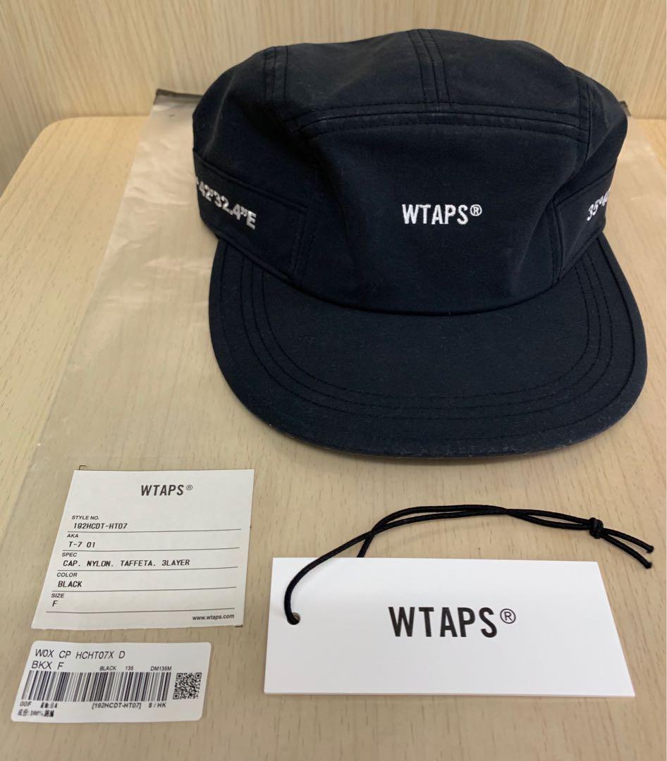 WTAPS 19AW T-7 01 CAP NYLON TAFFETA 3LAYER, 男裝, 手錶及配件, 棒球