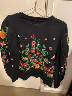 Zara Embroidery Jumper