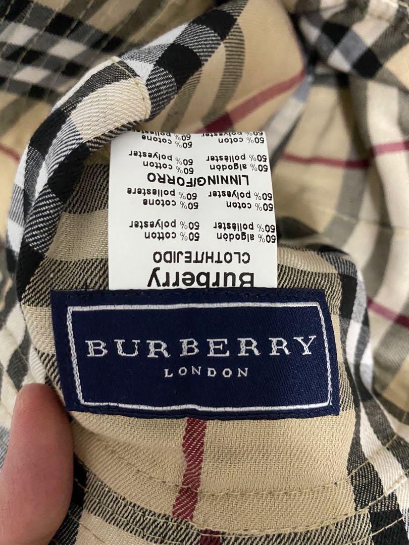 100 authentic Burberry bucket hat Women s Fashion Watches Accessories Hats Beanies on Carousell