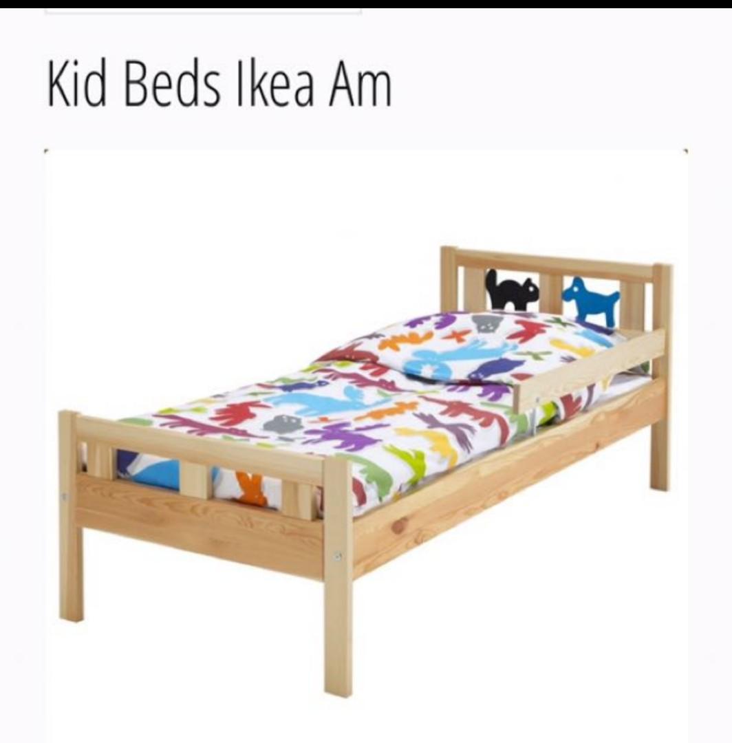 ikea kids metal bed