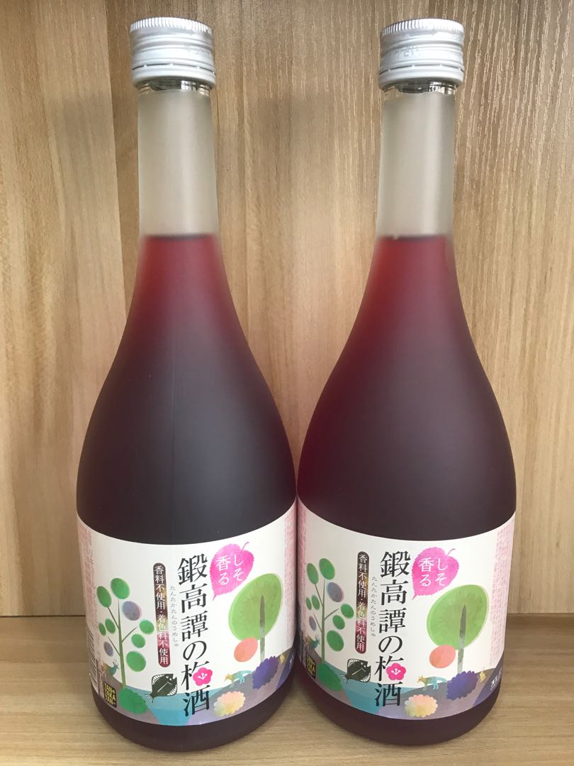 鍛高譚紅紫蘇梅酒720ml, 嘢食 嘢飲, 酒精飲料- Carousell