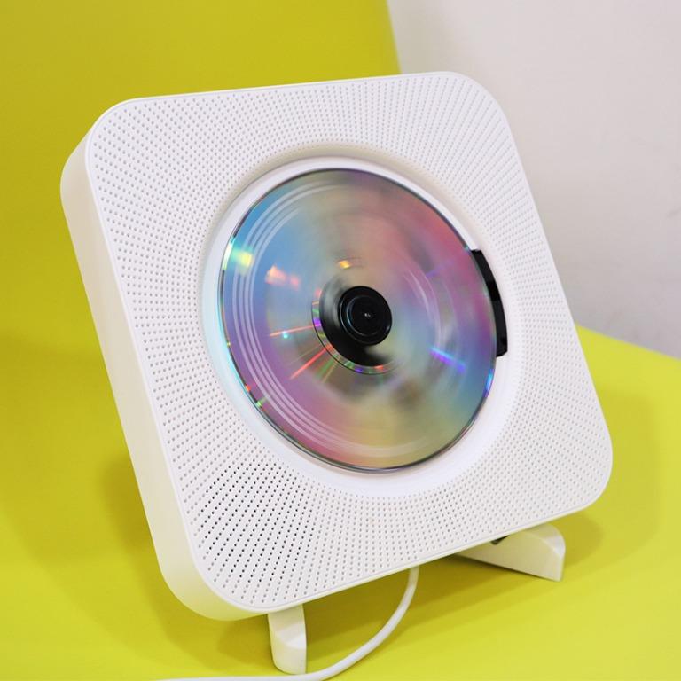 藍芽 cd機 bluetooth cd player 壁掛 播放機 英語 光盤 音響 家用 便攜式 復古 音樂 專輯