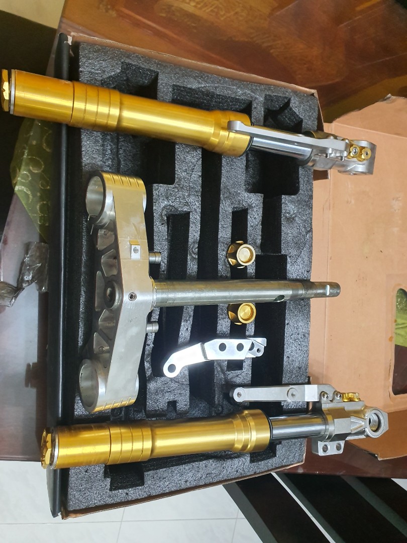 Aerox ktc inverted fork, Motorcycles, Motorcycle Accessories on Carousell