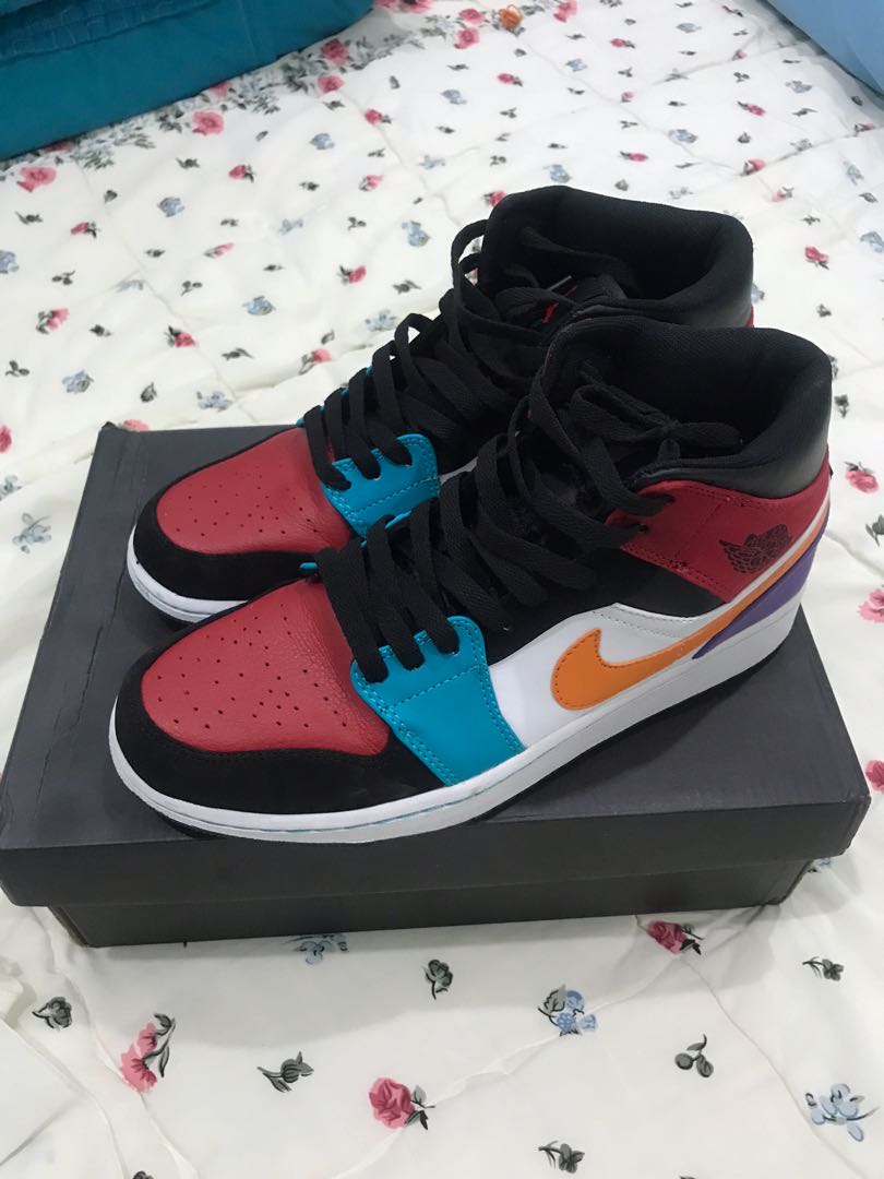 Retro 1 mid bred multicolor discount