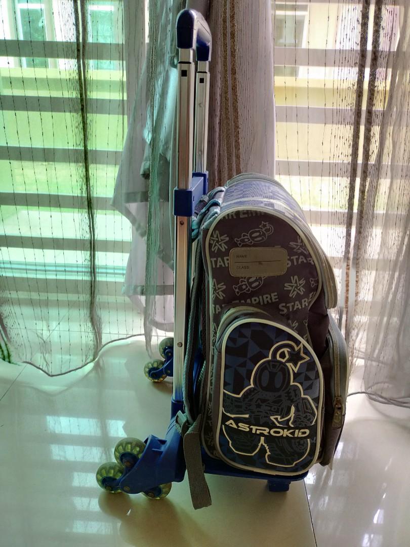 Astrokid trolley school shop bag