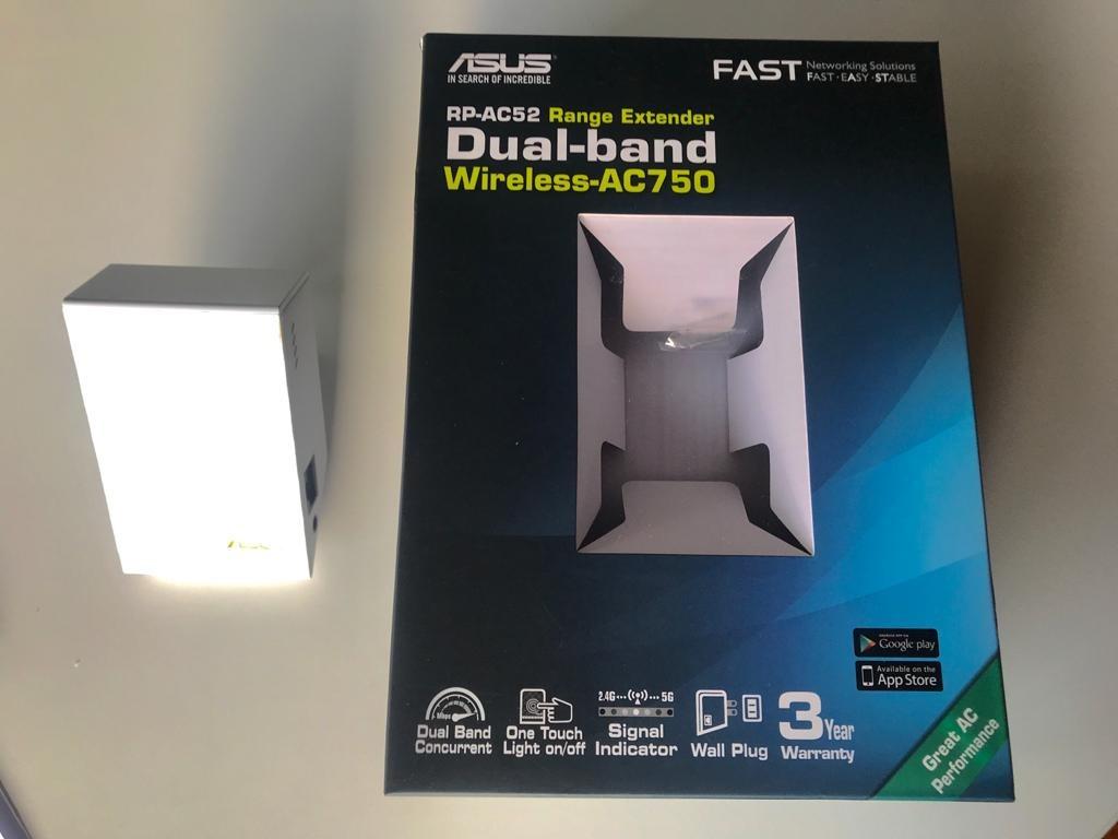 Asus Rp Ac52 Wireless Ac750 Range Extender Dual Band Range Extender Electronics Computer Parts Accessories On Carousell