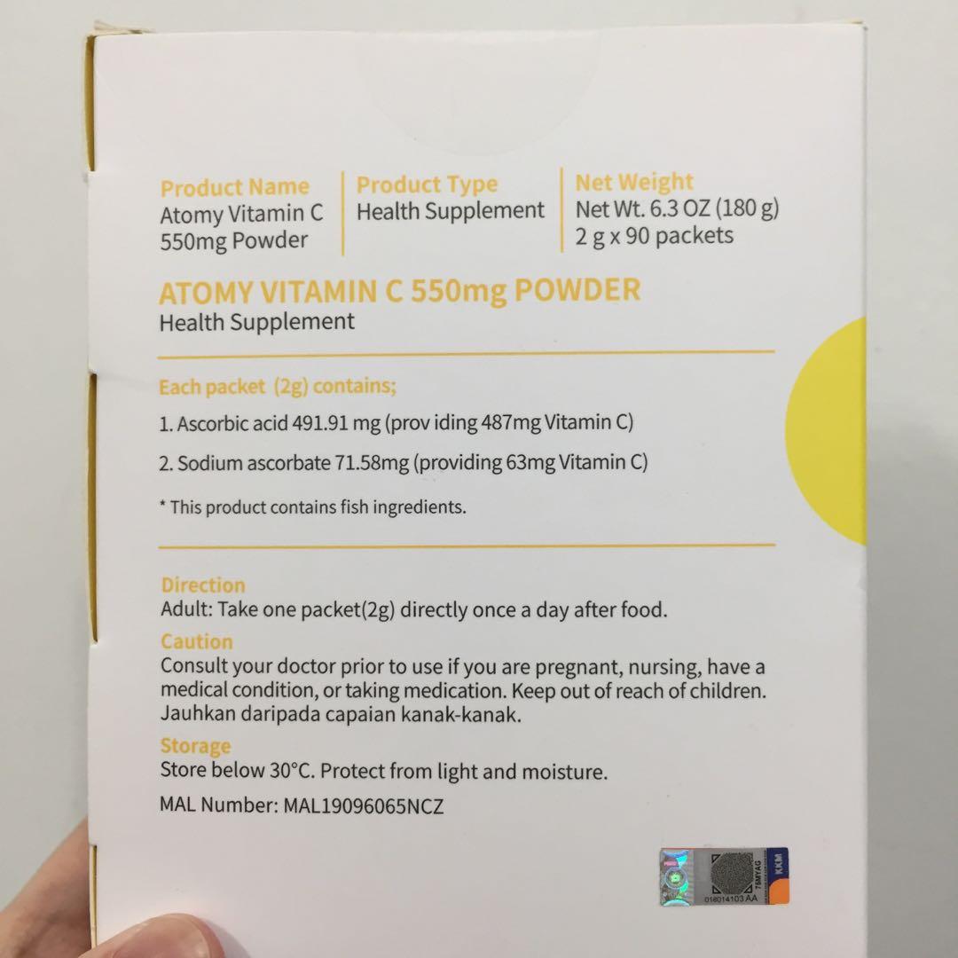 Atomy Vitamin C Health Beauty Skin Bath Body On Carousell